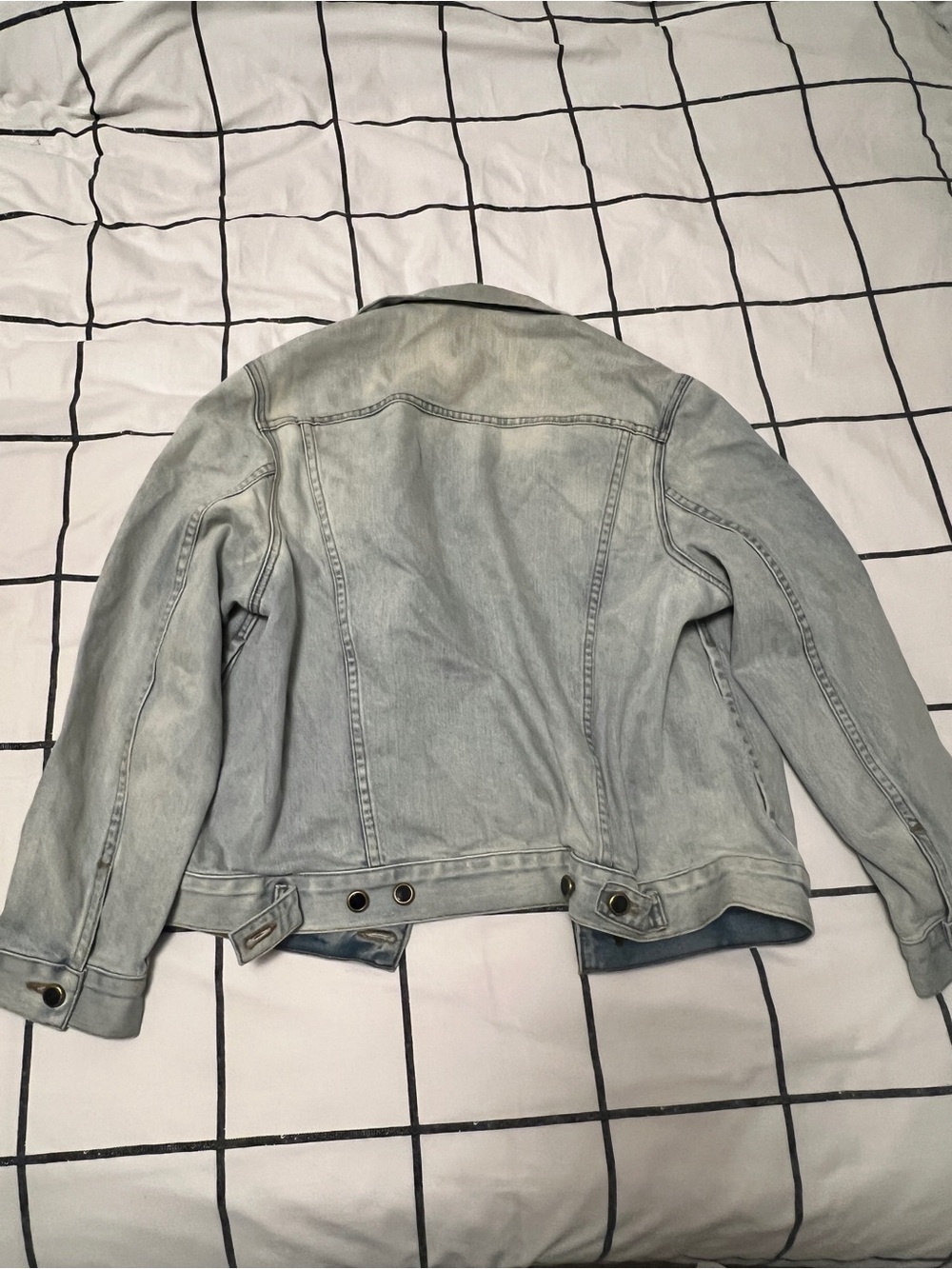 Khaite Light Wash Denim Jacket - Picture 6 of 6